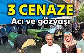 Öldürülen çift ve oğulları toprağa verildi