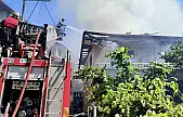 Kozcağız'da korkutan yangın