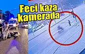 Yaya geçidinde feci kaza