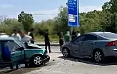 Yeni hastane kavşağında kaza