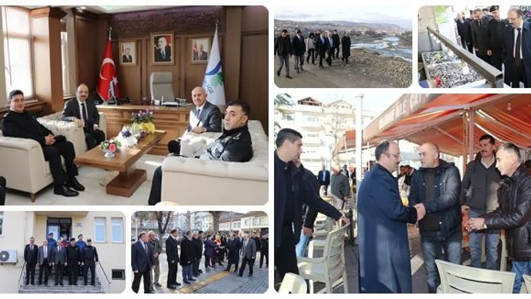 Vali Sinan Güner Kozcağız’ı gezdi