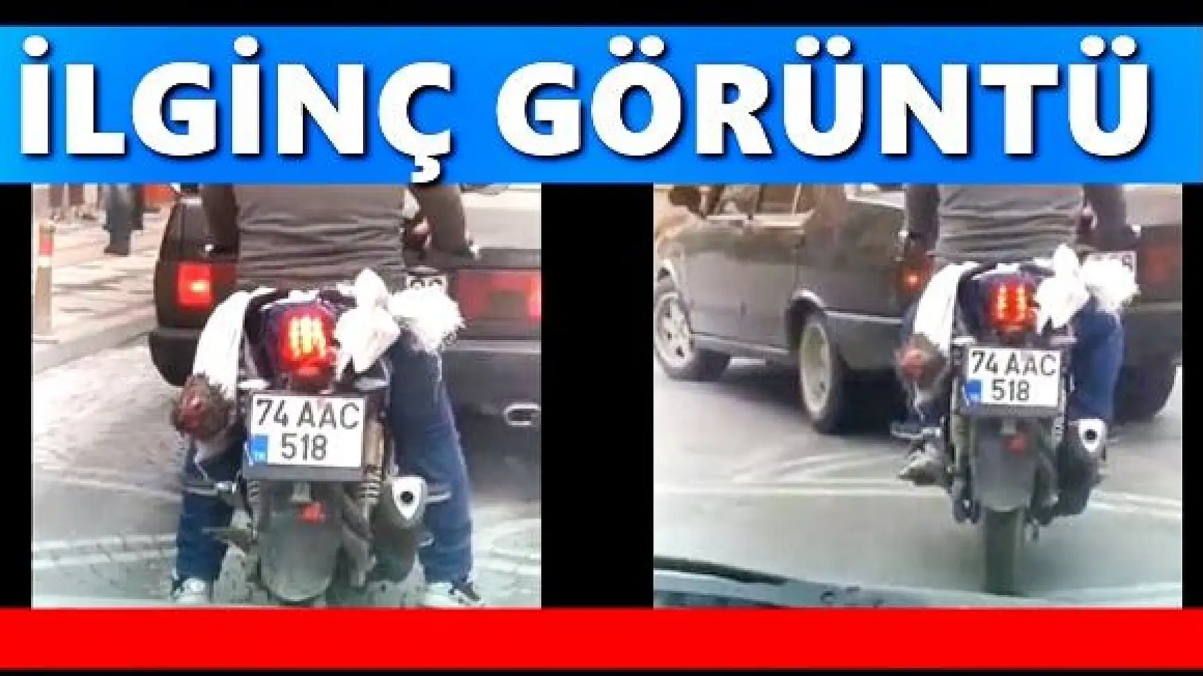 Bartın'da ilginç yolculuk