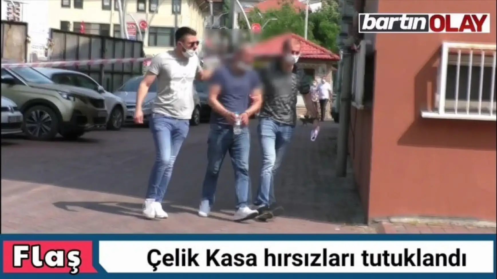 Çelik Kasa hırsızları tutuklandı