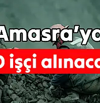Amasra TTK'ya işçi alınacak