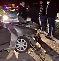 Amasra yolunda kaza, yaralılar var