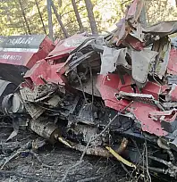 Arazöz şarampole yuvarlandı