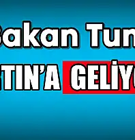 Tunç'un Bartın programı belli oldu