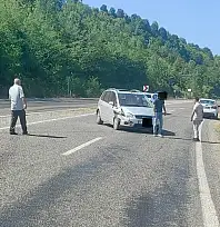 Bartın Abdipaşa yolunda kaza