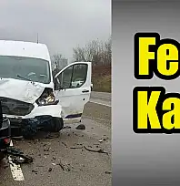 Bartın-Çaycuma yolunda feci kaza