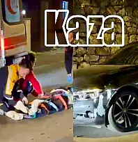 Bartın'da yayaya otomobil çarptı