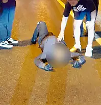 Bir anda yola çıktı, canından oldu