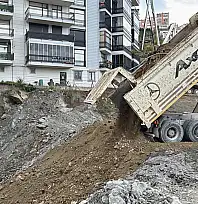 Çöken alanda çalışma