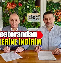 Doğa restorandan TSO üyelerine indirim