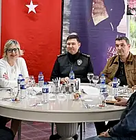 Emniyet Müdürü Adatepe, gazetecilerle tanıştı