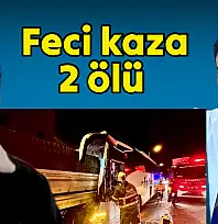 Feci otobüs kazası, 2 ölü