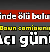 Gazeteci evinde ölü bulundu