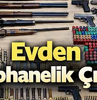Jandarmadan şüpheli şahsın evine baskın