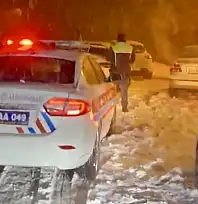 Kar keyfinde tepki çeken olay