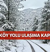 Karda kapanan yollar açılıyor