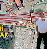 Kavşak düzenlemesi yapılıyor