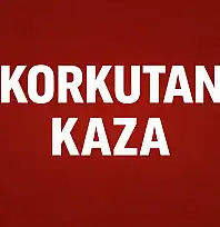 Minibüs ve traktör çarpıştı