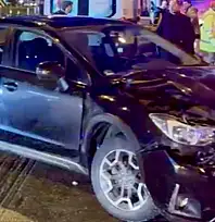 Organize Kavşağında feci kaza