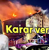 Otel yangını faciasında mahkeme kararı