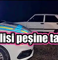 Polisten 30 kilometre kaçabildi