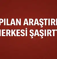Şoke eden araştırma