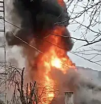 Son dakika, köyde yangın çıktı