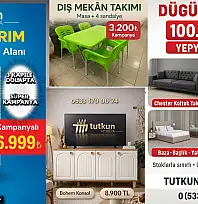 Tutkun Mobilya'dan büyük kampanyalar