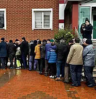 Umre kafilesi dualarla uğurlandı