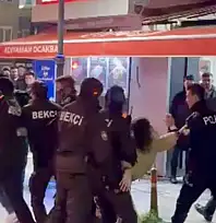 Yukarı Çarşıda olay çıktı