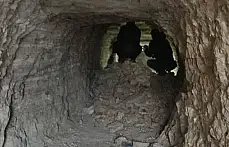 20 metrelik define tüneli bulundu