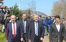 REKTÖR KAPLAN KOZCAĞIZ'DA