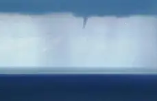 Amasra açıklarında hortum