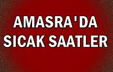 Amasra'da sıcak ve hareketli saatler