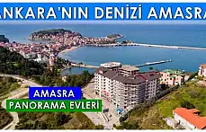 Ankara'nın denizi Amasra'da Panorama evleri