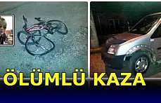 Aracın çarptığı bisikletli hayatını kaybetti 