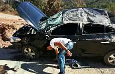 Arıt yolunda kaza,1 yaralı