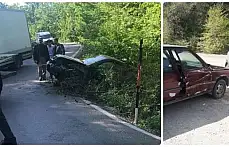 Bartın'da 2 kaza birden