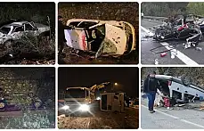 Bartın'da bir yılda 19 kişi kazalarda öldü