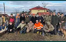 Bartın'da Domuz Sürek Avı Düzenlendi