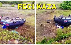 Bartın'da feci kaza,3 yaralı