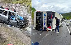 Bartın'da feci kaza, 3 ölü 1 yaralı