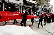 Bartın'da Sarıkamış Şehitleri İçin Yürüdüler