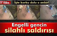 Bartın'da silahlı saldırı kamerada