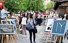 Bartın'da sokak sergisi beğenildi
