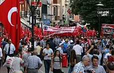 Bartın'da terör lanetlendi