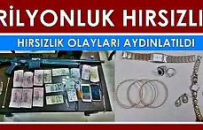 Bartın'da trilyonluk hırsızlık olayları çözüldü